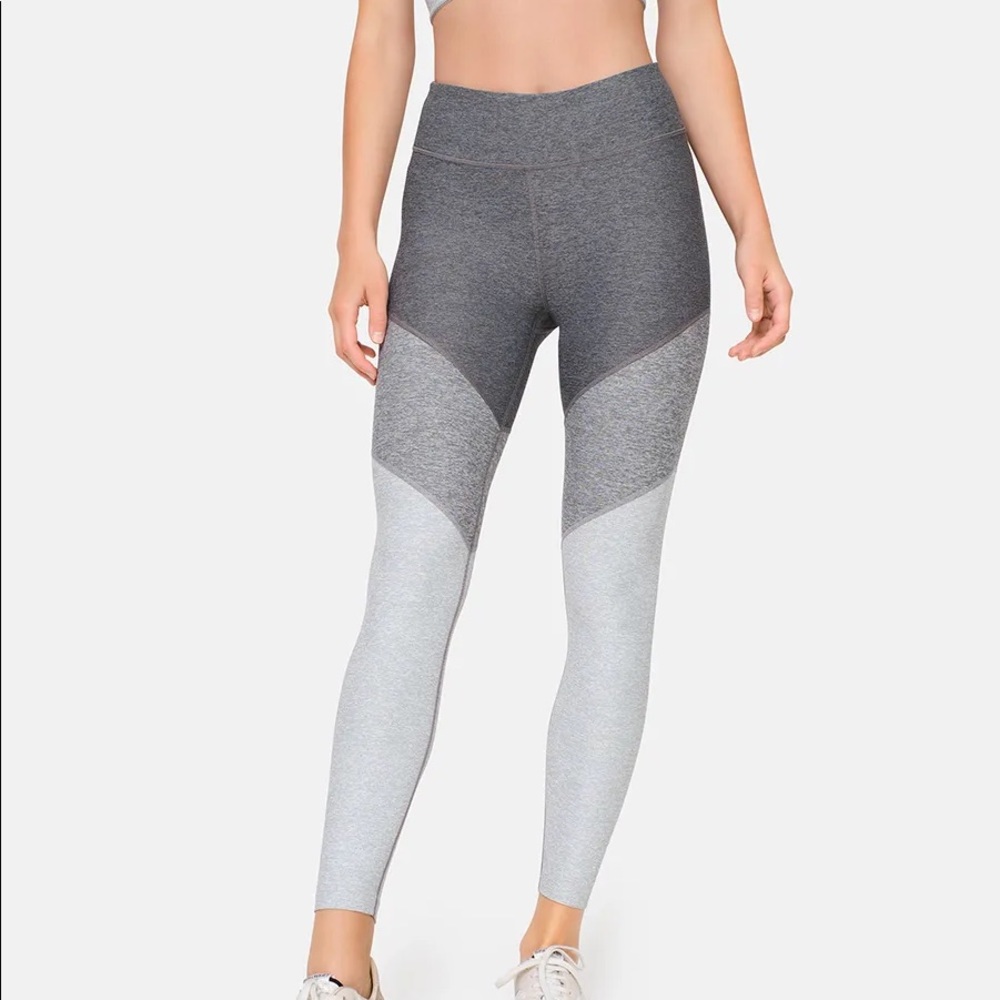 OUTDOOR VOICES - SPRINGS 7/8 LEGGINGS GRAPHITE/ASH/DOVE - size M